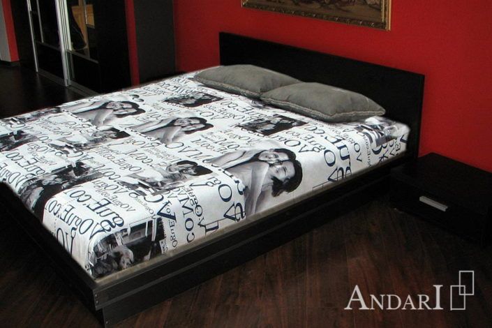 Мебель для спальни черного цвета - Андари