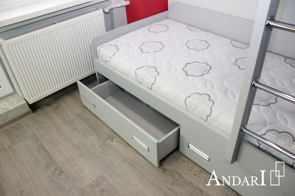 Кровать с выдвижными ящиками - Андари