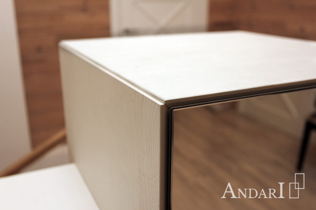 Белая мебель для гостиной Андари