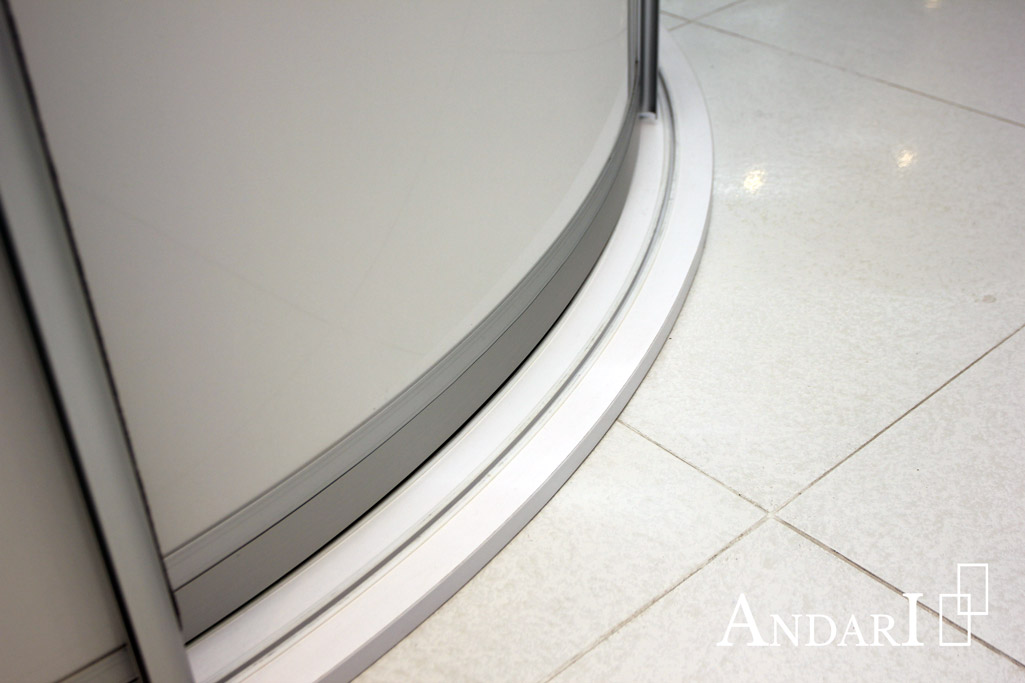 Направляющие для радиусных дверей-купе - фото Направляющие для радиусных дверей-купе - Андари