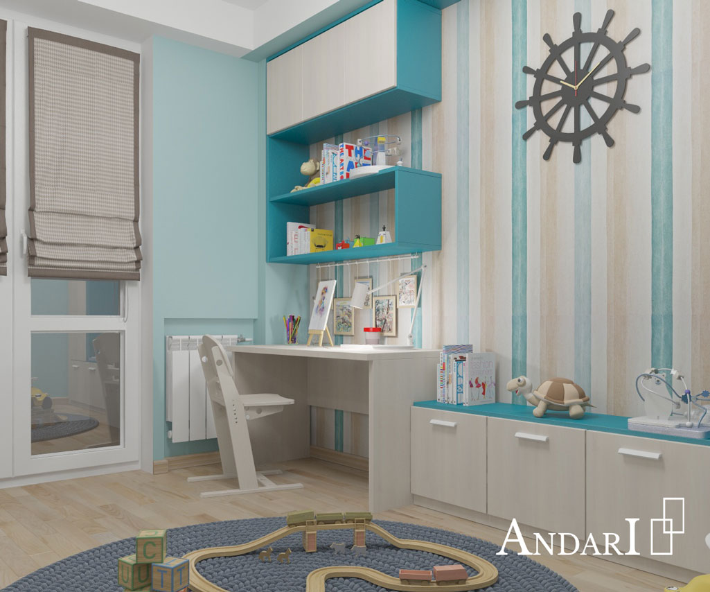 Детская комната для мальчика - Андари