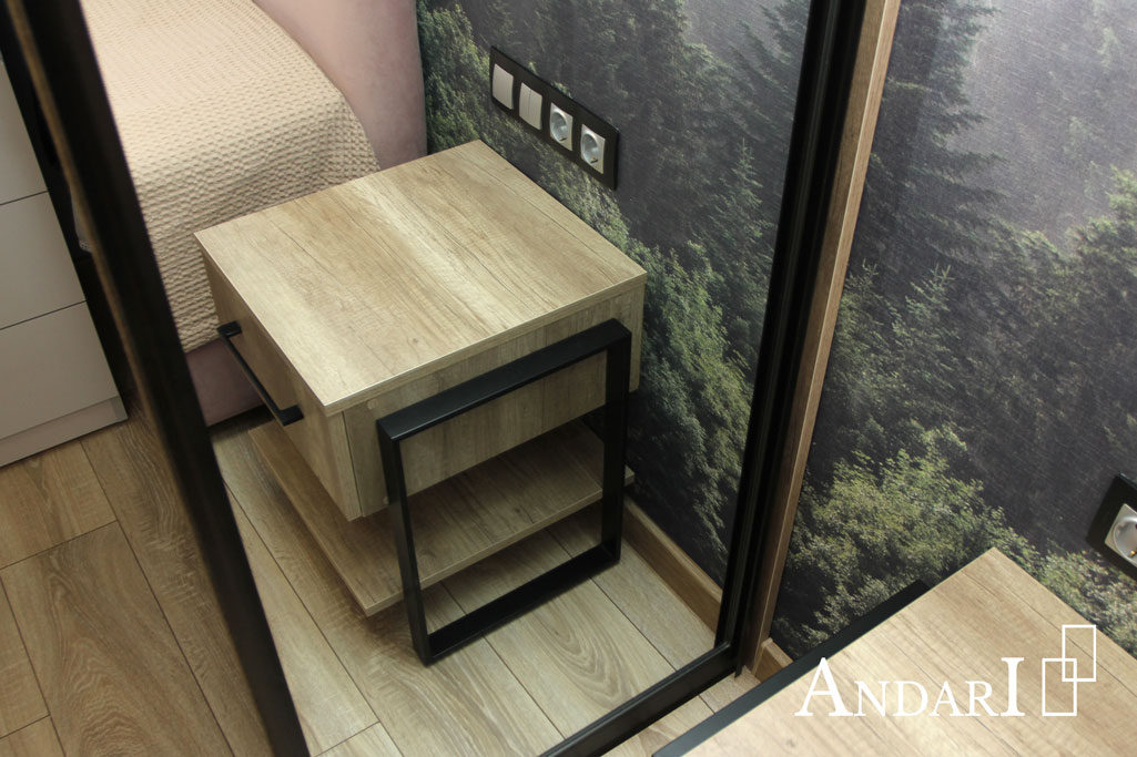 Гардеробная комната в спальне