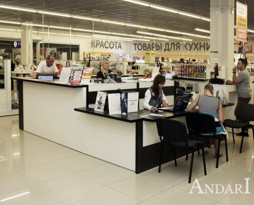 Административная зона ресепшн андари